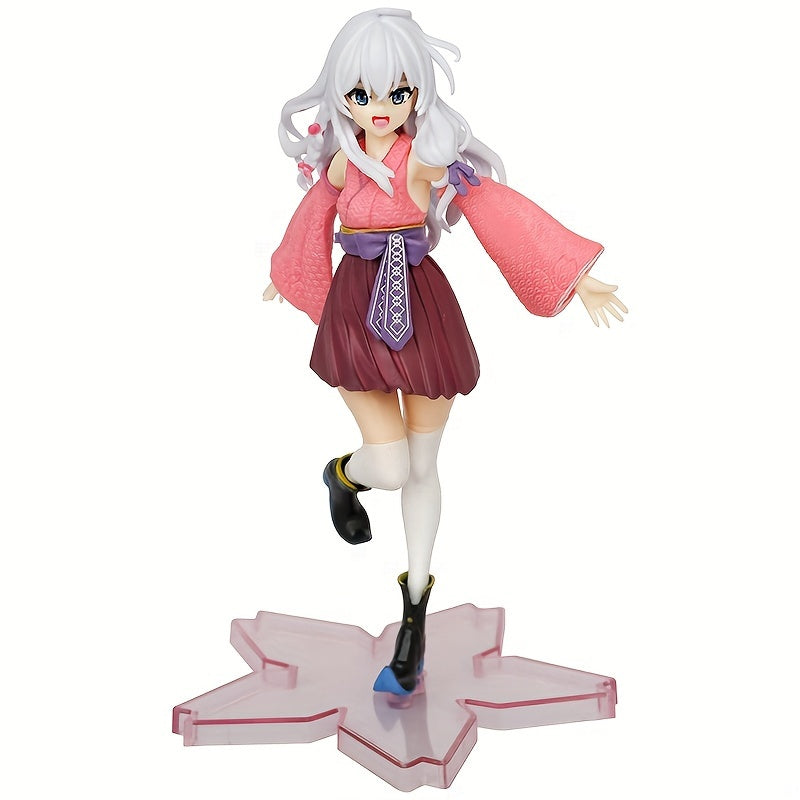 Pink Anime Fan Action Figure
