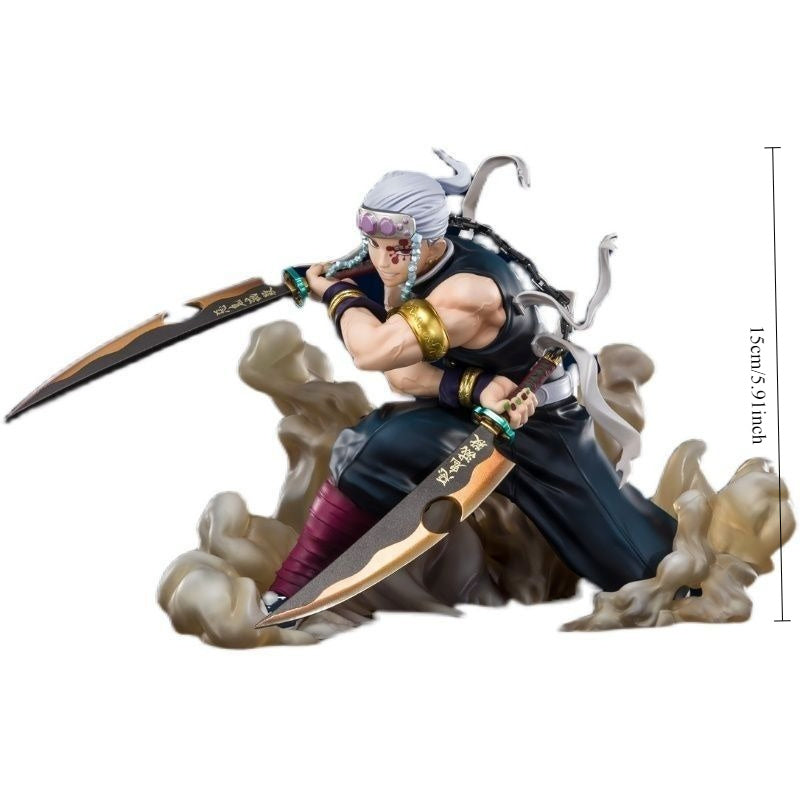 Demon Slayer: Kimetsu no Yaiba - Kokushibo Anime Figure, PVC Collectible Statue by BANDAI