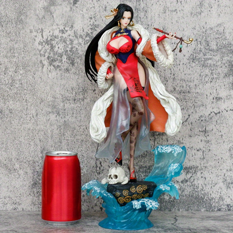 One Piece Inspired Female Emperor Anime Figure - Collectible PVC Statue, Perfect Gift for Fans