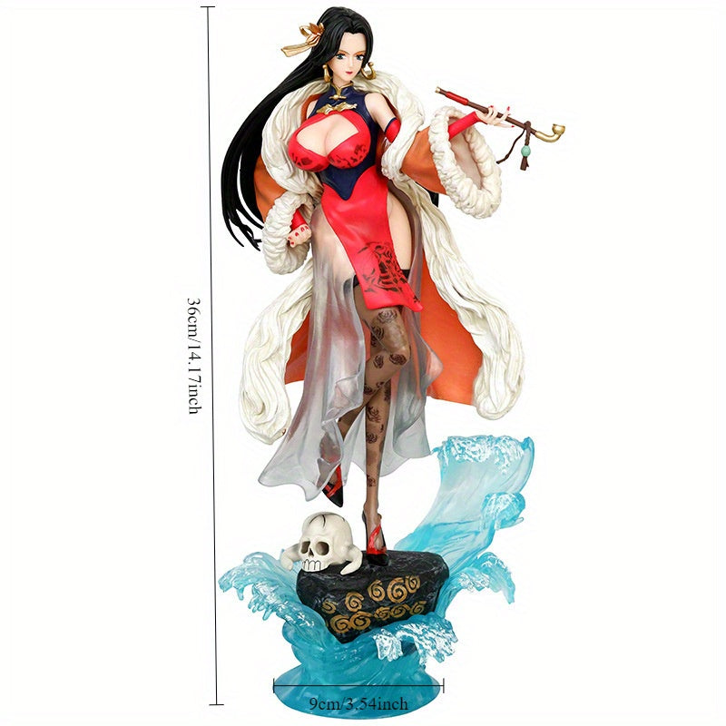 One Piece Inspired Female Emperor Anime Figure - Collectible PVC Statue, Perfect Gift for Fans