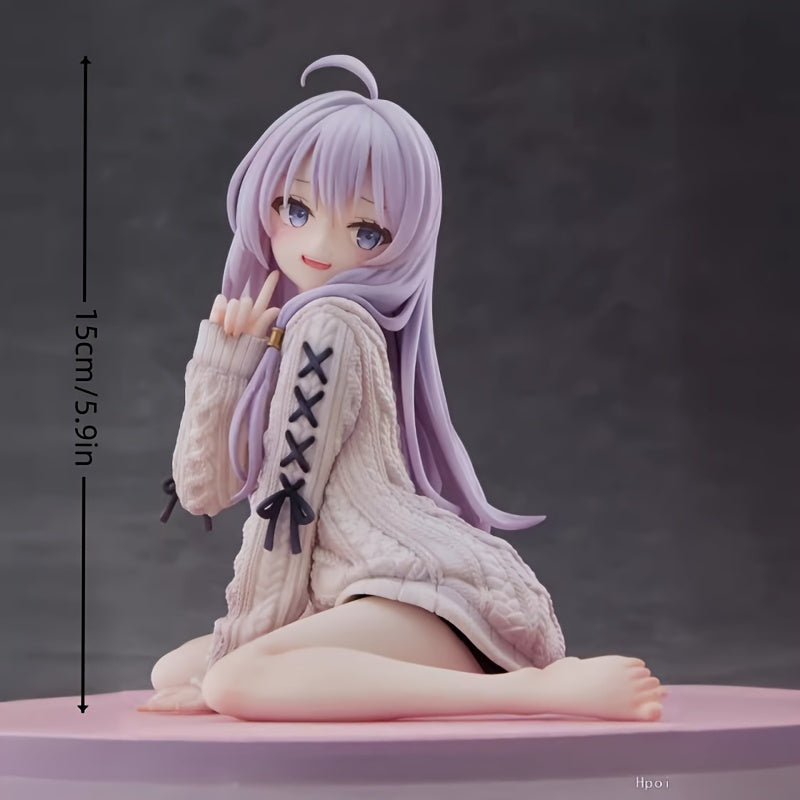 Sweater Girl Anime Figurine