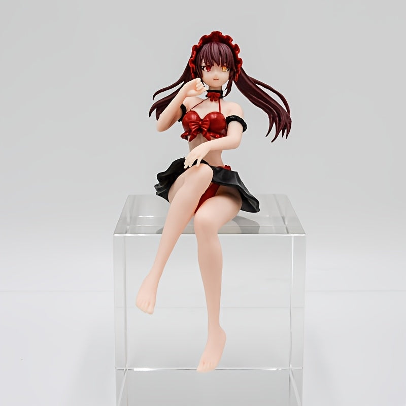 1pc Anime Figure - ABS Material, Collectible Cartoon Statue, Cute Action Doll Toy, Ideal Gift for Anime Fans, Exquisite Car Accessory, Home Decor Model