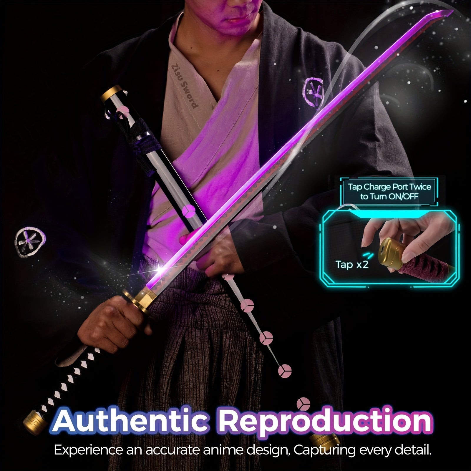 LED Anime Cosplay Katana