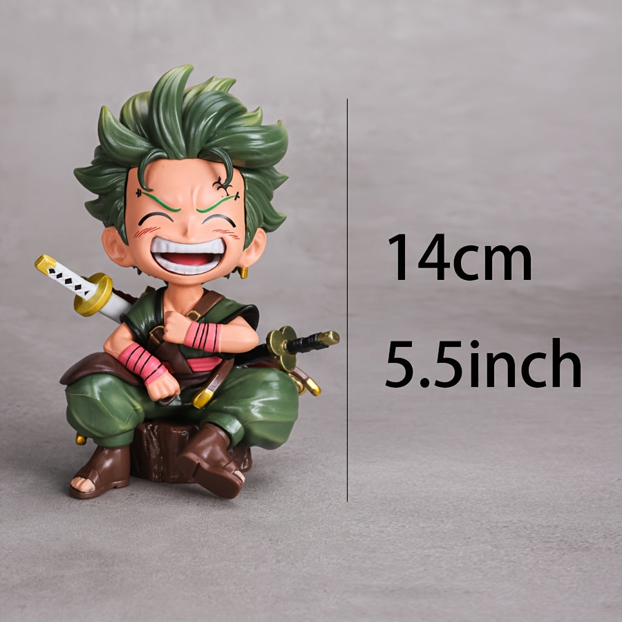 Zoro Sitting Pose Figure