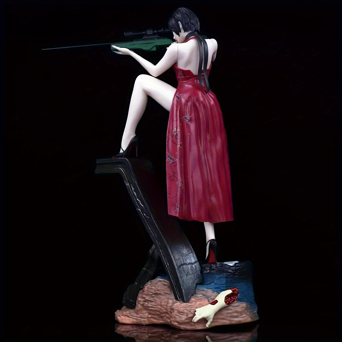 Cheongsam Sniper Anime Figure