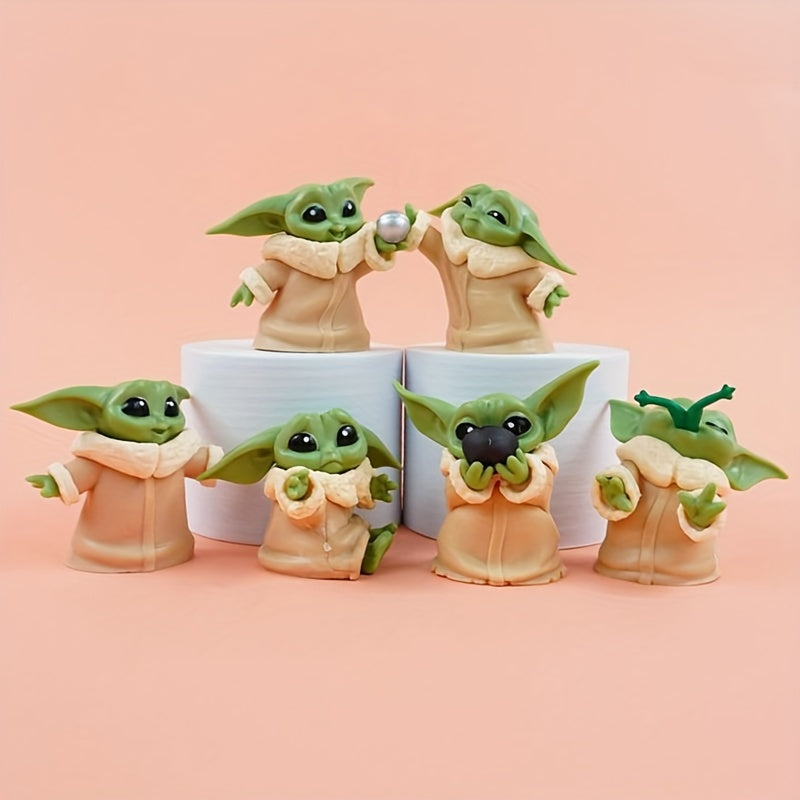 Grogu Star Wars Mini Figure Set