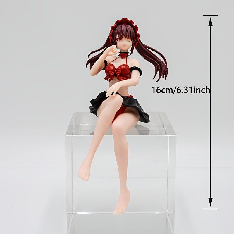 1pc Anime Figure - ABS Material, Collectible Cartoon Statue, Cute Action Doll Toy, Ideal Gift for Anime Fans, Exquisite Car Accessory, Home Decor Model