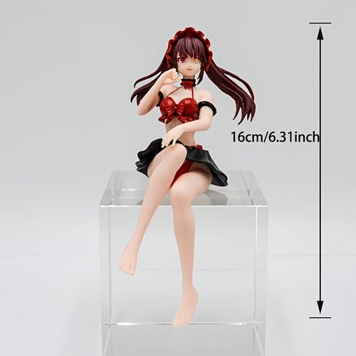1pc Anime Figure - ABS Material, Collectible Cartoon Statue, Cute Action Doll Toy, Ideal Gift for Anime Fans, Exquisite Car Accessory, Home Decor Model