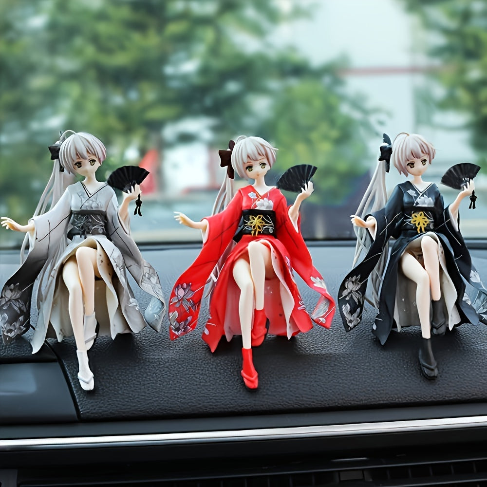 Kimono Anime Doll Figurine