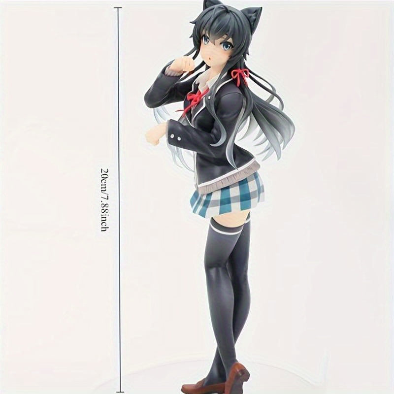 Snowflake Anime Girl Figurine