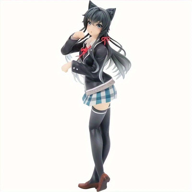 Snowflake Anime Girl Figurine