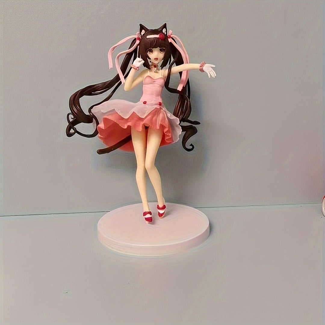 Pink Anime Action Figure