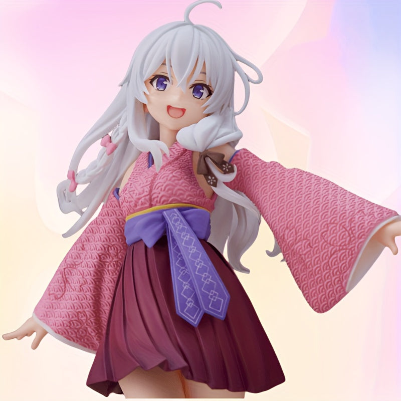Pink Anime Fan Action Figure