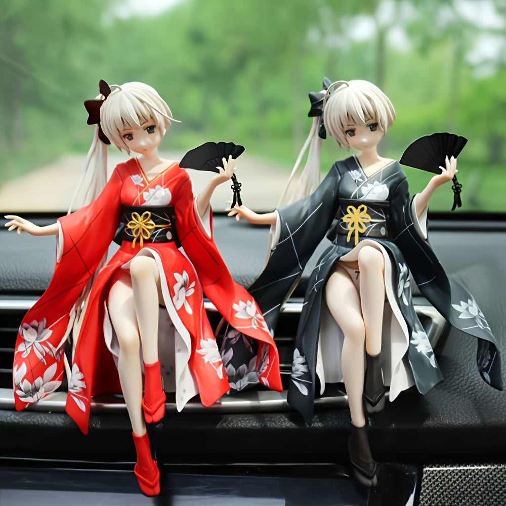Kimono Anime Doll Figurine