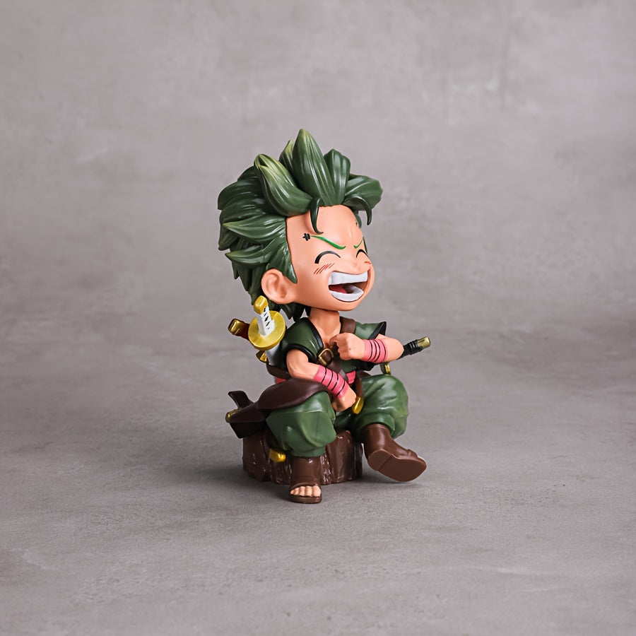 Zoro Sitting Pose Figure