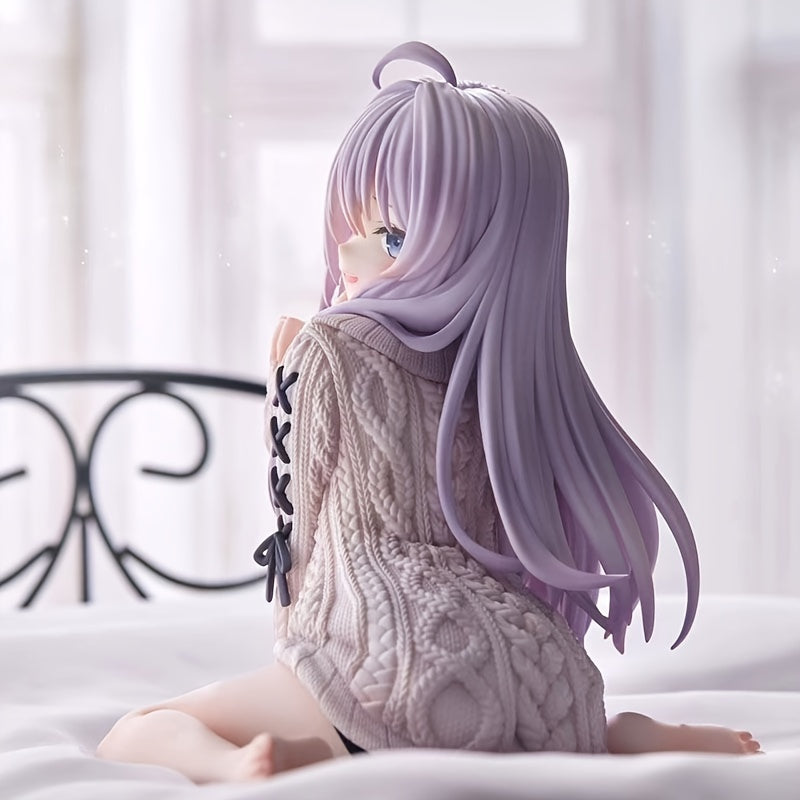 Sweater Girl Anime Figurine