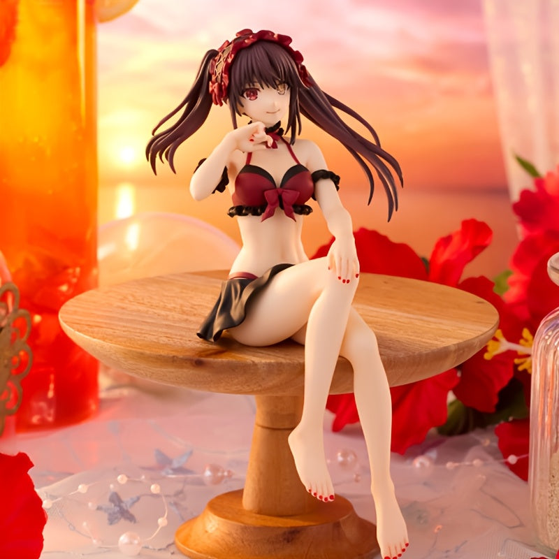 1pc Anime Figure - ABS Material, Collectible Cartoon Statue, Cute Action Doll Toy, Ideal Gift for Anime Fans, Exquisite Car Accessory, Home Decor Model