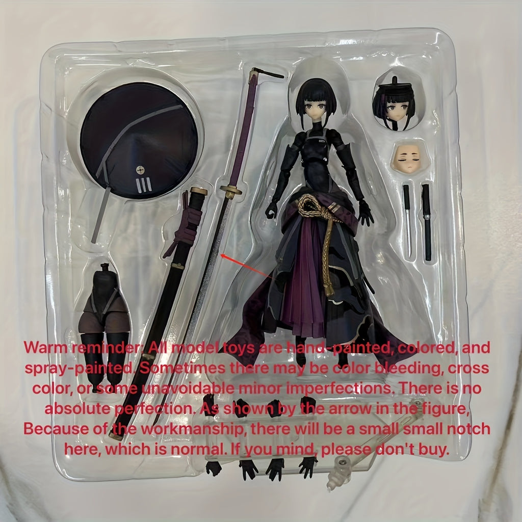 Cyber Samurai Girl Figure