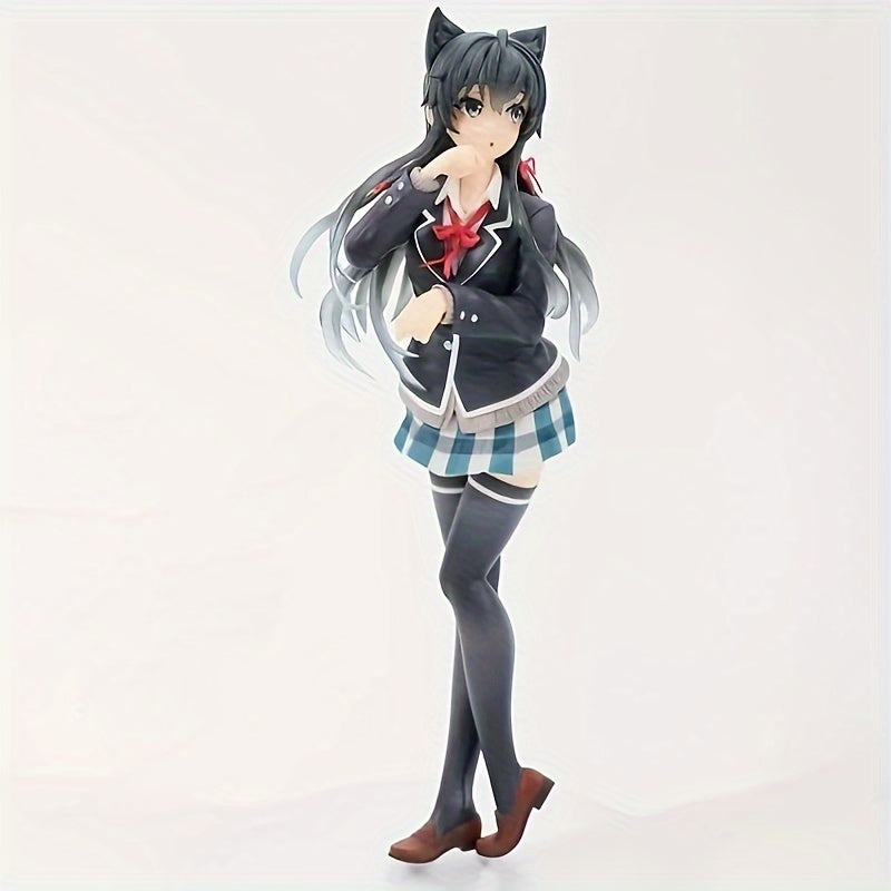 Snowflake Anime Girl Figurine