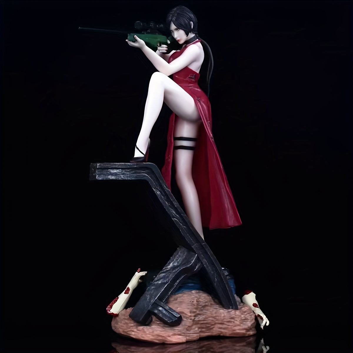 Cheongsam Sniper Anime Figure