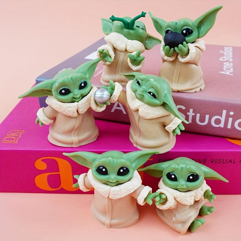 Grogu Star Wars Mini Figure Set