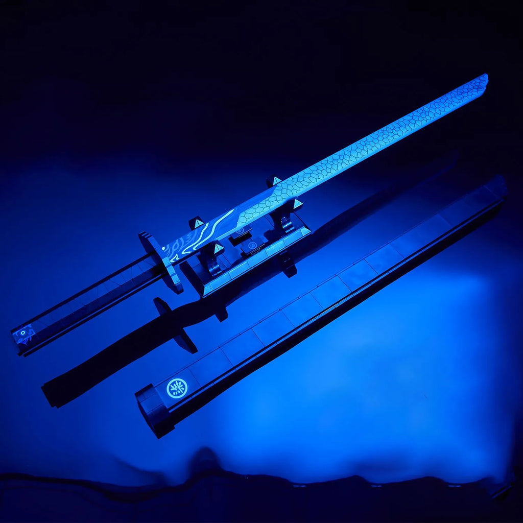 Thousand Demon Daggers Building Blocks | Anime Scissor Seven MOC Weapon Model, Educational Assembly Toy for Boys Gift!