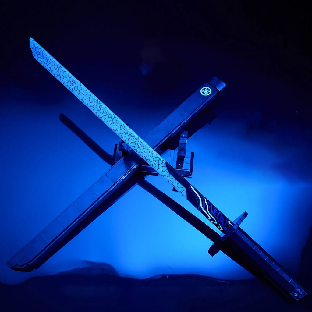 Thousand Demon Daggers Building Blocks | Anime Scissor Seven MOC Weapon Model, Educational Assembly Toy for Boys Gift!