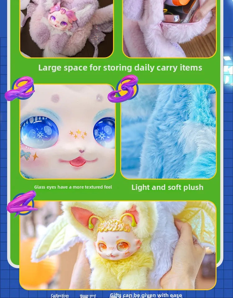 Wholesale  Genuine DUMIA Mori Star Manga Plush Backpack Cute Lolita Shoulder Bag Blind Box Mystery Box Plush Toys