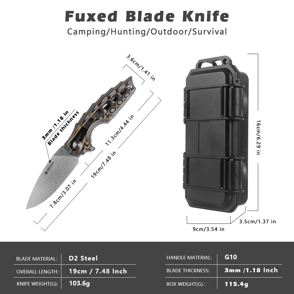 USA Stock High Hardness Convenient Rescue  Knife Outdoor Camping Hunting Tactics Powder Steel Folding Knife