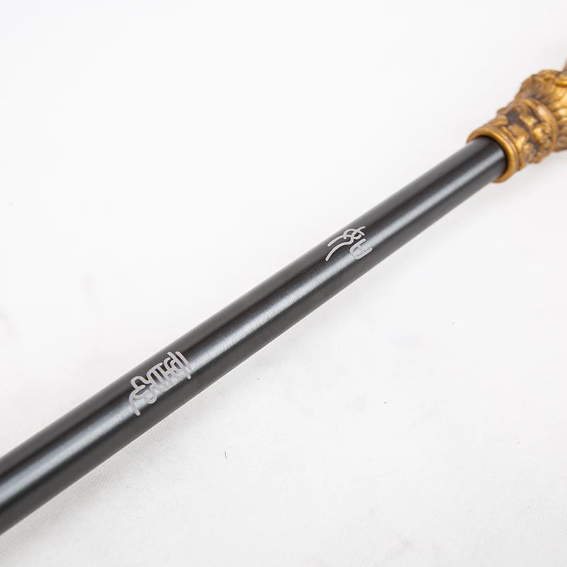 Halloween Cosplay Prop Weapon, Sun Wukong Ruyi Jingu Bang, Black Monkey King Staff Cudgel