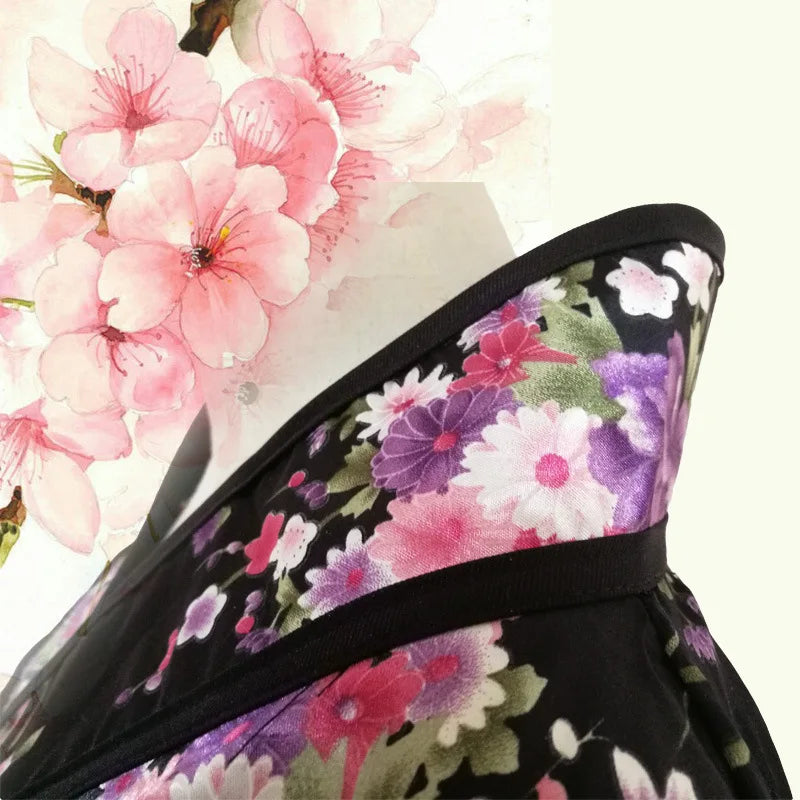 Sexy Kimono Japanese Style Girls Robe Lolita Maid Dress for Women Party Dance JP Anime Cosplay Costumes