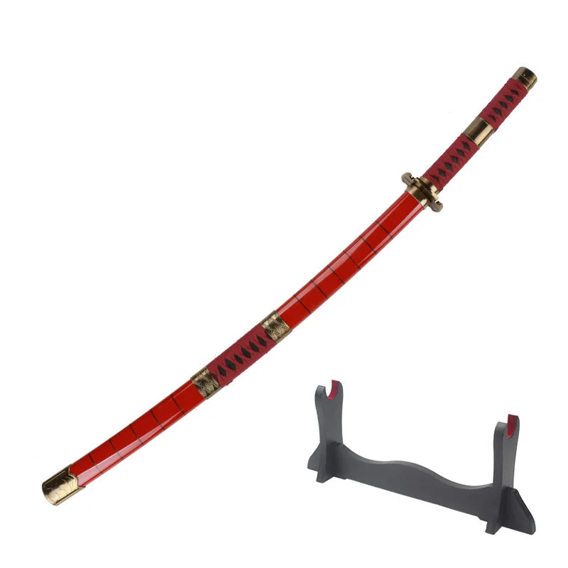 US Warehouse Stock Anime Swords  Katana Not Sharp Equipped with Sword Holder