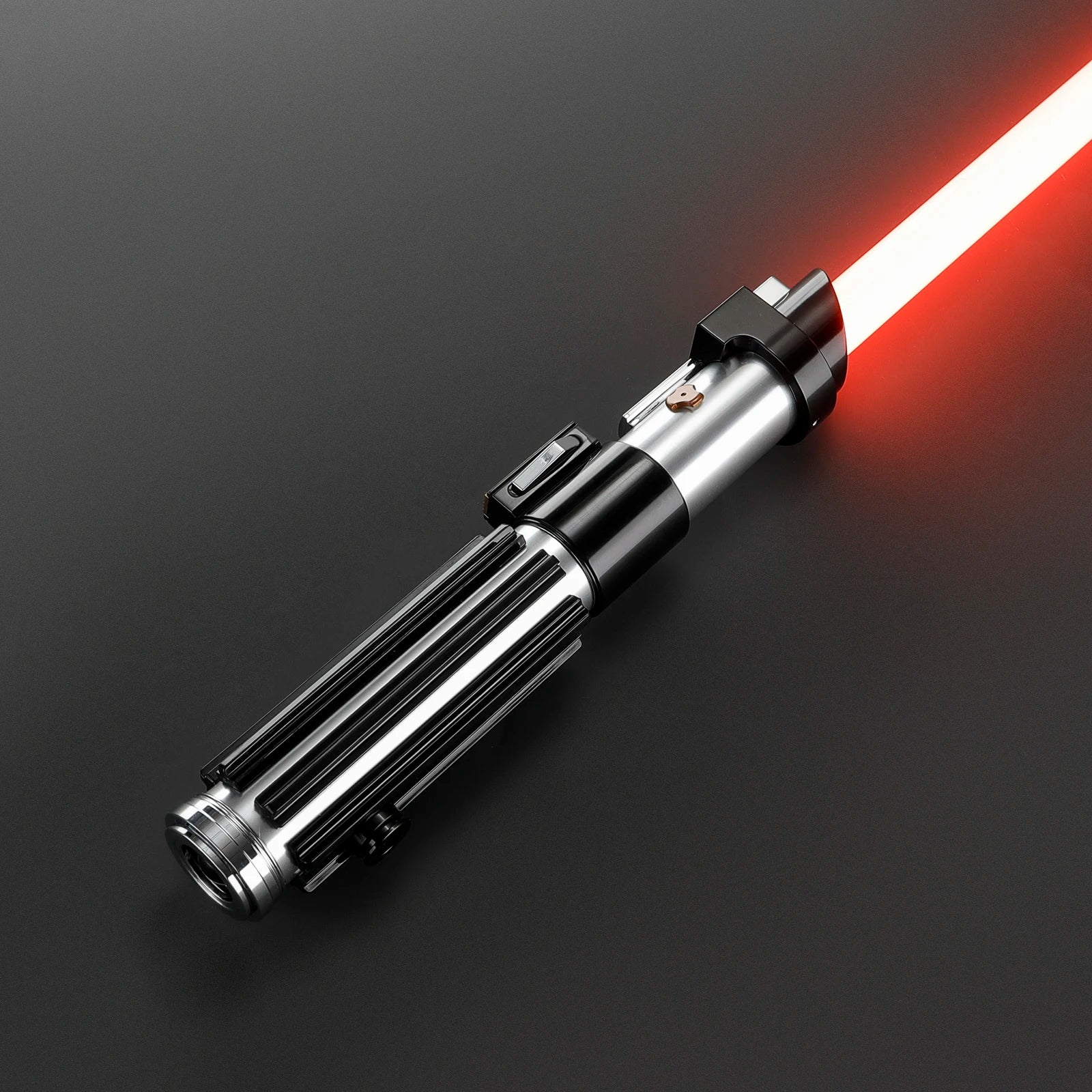 Custom Darth Vader EP3 Lightsaber with Case Heavy Dueling Movie Accurate, Premium Quality Saber Metal Hilt LED Light Laser Sword