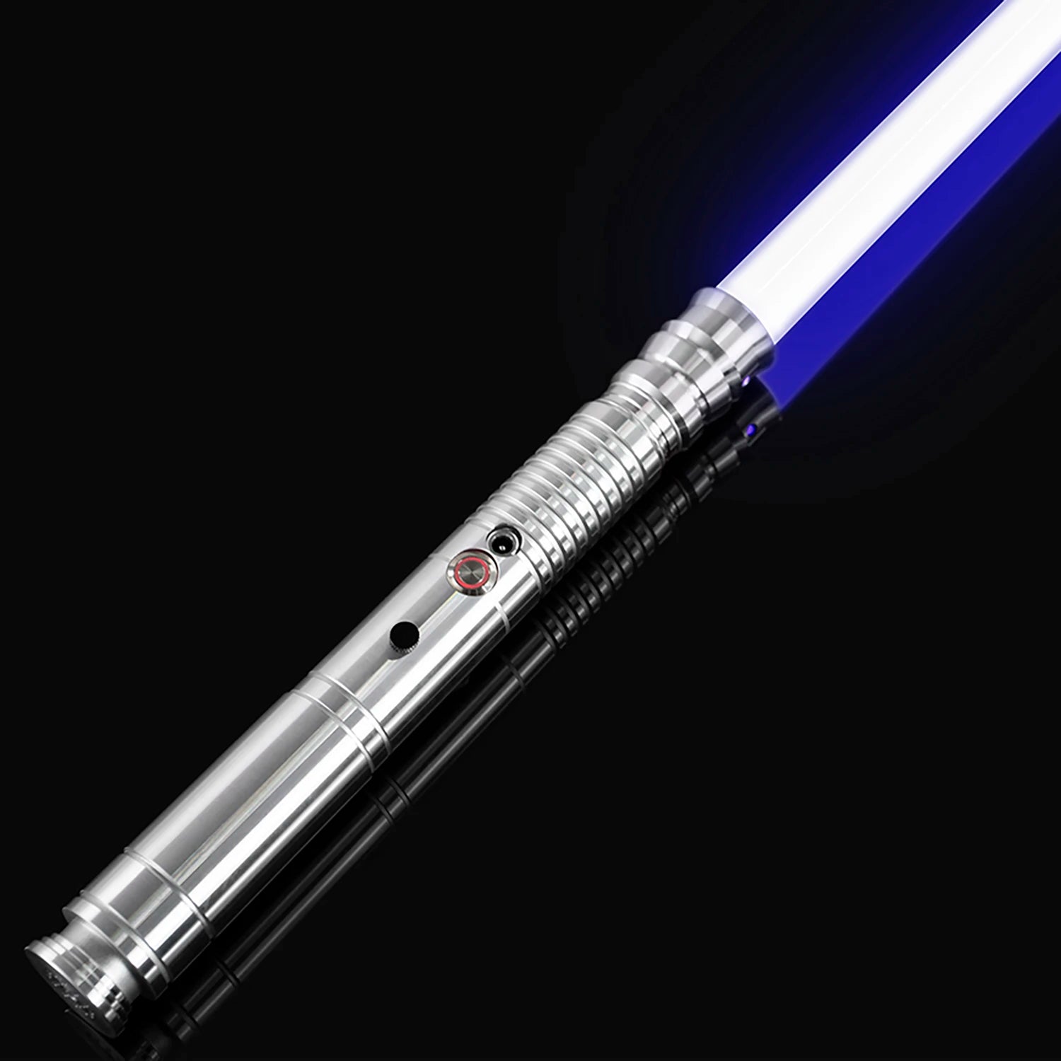 Nexussabers Metal Hilt Smooth Swing Lightsaber RGB Laser Sword with 34 Soundfonts and USB Rechargeable for Cosplay Best Gift