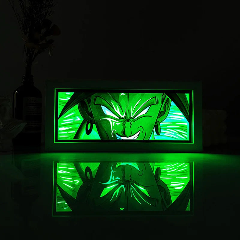 For Kid Hot Sale Customized Light up Manga Led Strips Painting Anime Box Decor Art Carving Lamp With Gift Box Esty Shopify