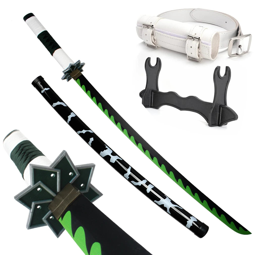 Wood Bamboo Katana 104cm / 41in Cosplay Anime Characters Props Tsuyuri Kanao Sword Collections and Gifts