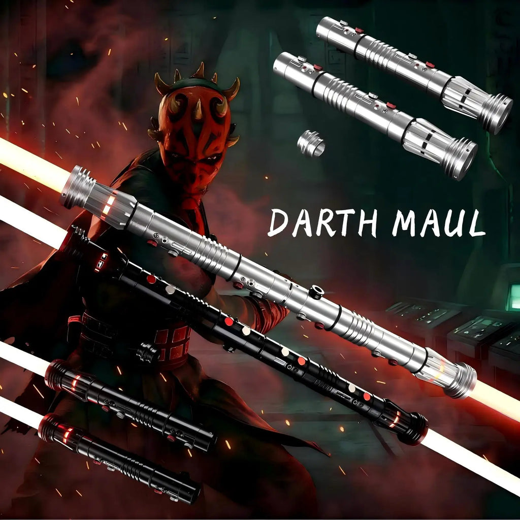 Darth Mual on Sale A-mazon Customer Favorite Premium Baselit Neopixel RGB Lightsaber Versatile Multi Functional Lightup Sword