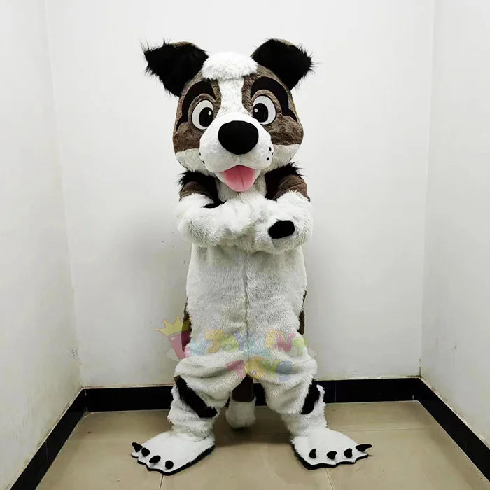 Factory Mascot Cartoon Character Design Dog and Wolf Fursuit Anime Cosplay Furry Suit Animal Costume
