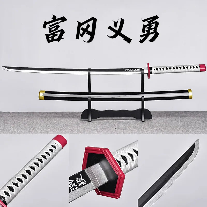 Wholesale XM Brand  Tanjirou Cosplay Katana Sword Plastic Samurai Toy Weapon Holder Belt Model XM-2001 for Anime