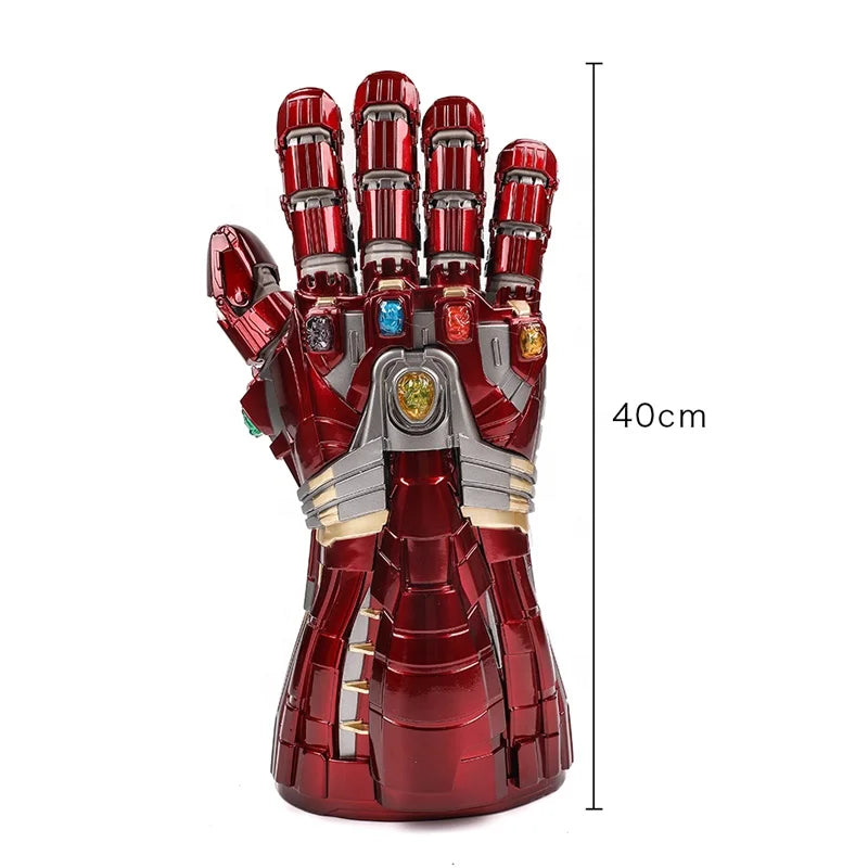 Drop Shipping Marvel Toy Full Metal Wearable Hulk Version Nano Gauntlet with LED Light