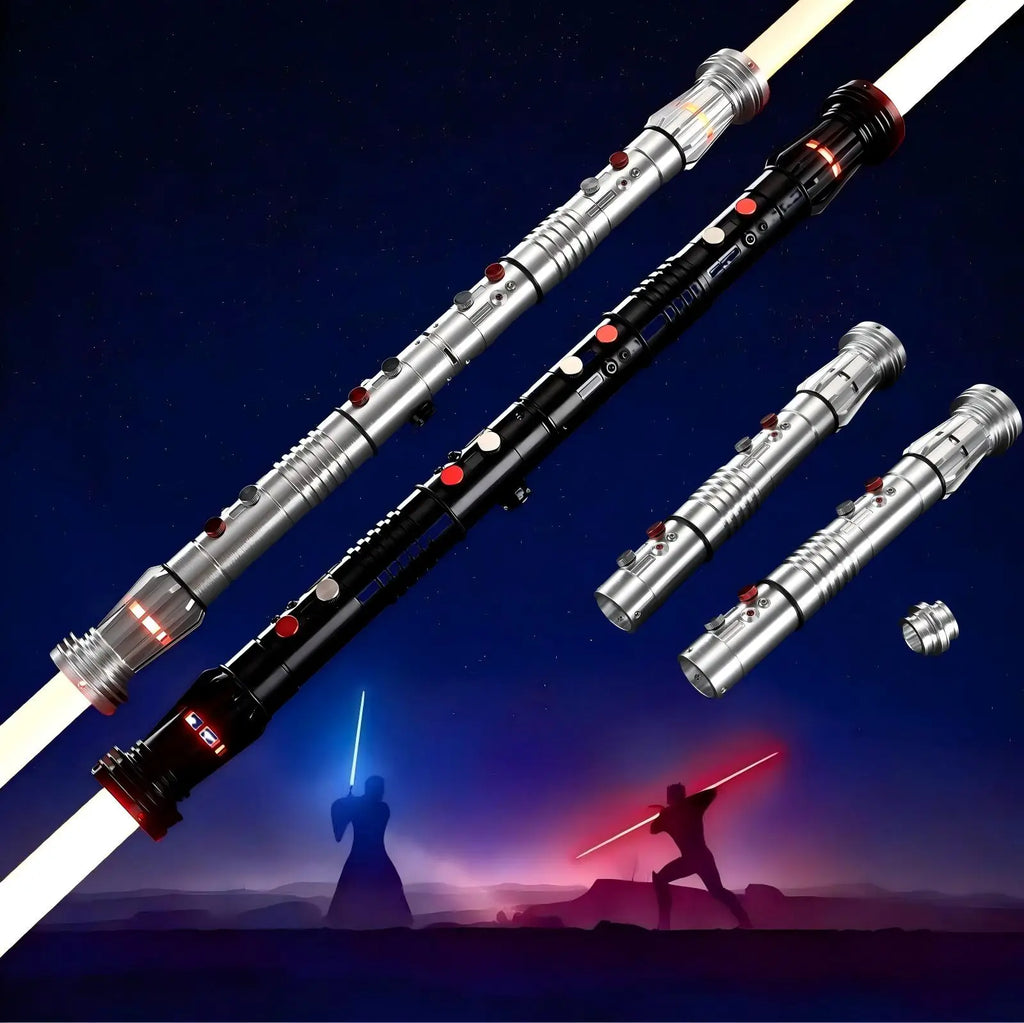 Darth Mual on Sale A-mazon Customer Favorite Premium Baselit Neopixel RGB Lightsaber Versatile Multi Functional Lightup Sword