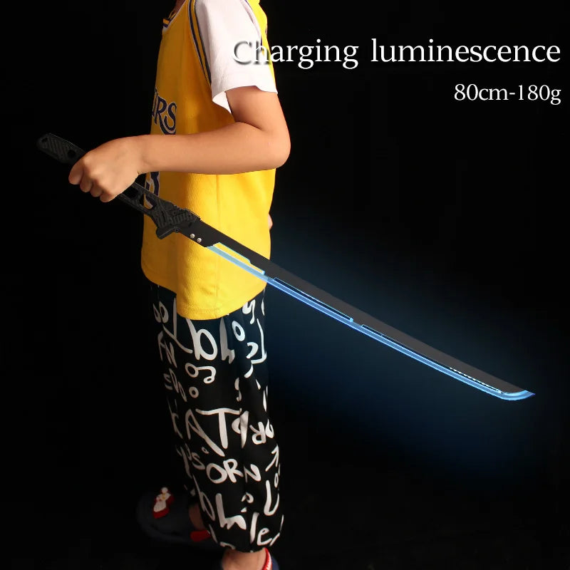 Future LED Sword 31.5 Inch LED Sword Model 80cm Acrylic Crafts for Cosplay Costume Props Fit Party Promotional Toys