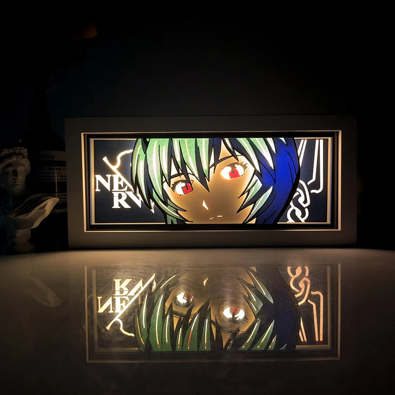 For Kid Hot Sale Customized Light up Manga Led Strips Painting Anime Box Decor Art Carving Lamp With Gift Box Esty Shopify