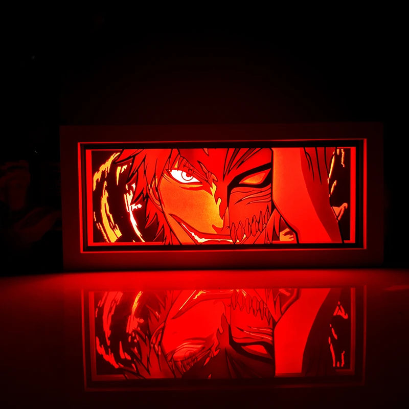 For Kid Hot Sale Customized Light up Manga Led Strips Painting Anime Box Decor Art Carving Lamp With Gift Box Esty Shopify