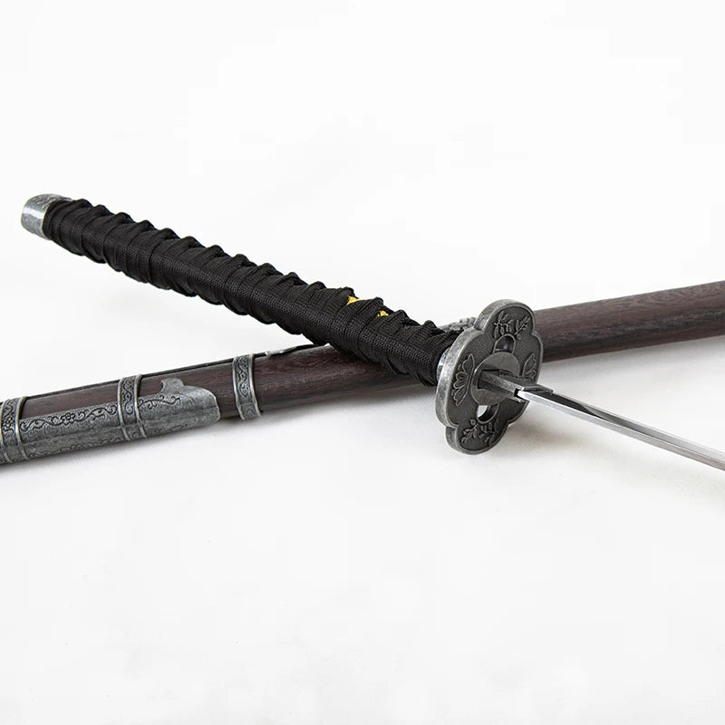 Sekiro Wolf Cosplay Prop Sword, Authentic Kusabimaru Samurai Katana, Non-Sharpened Collectible