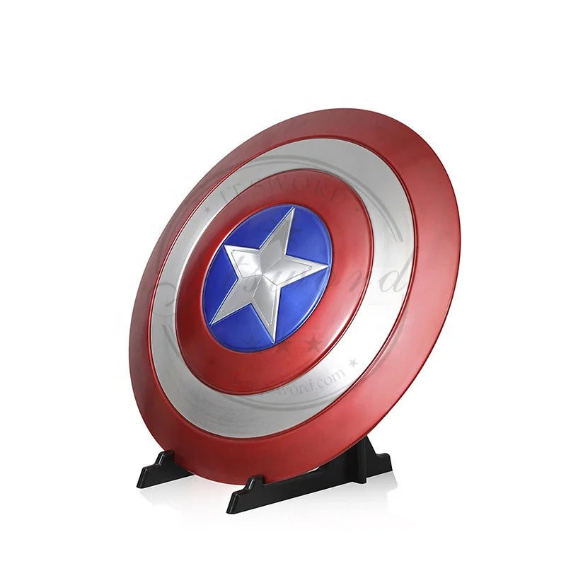 Drop Shipping 1:1 Full Size Aluminum Marvel Avengers Hero Steve Rogers Captains America Shield Metal