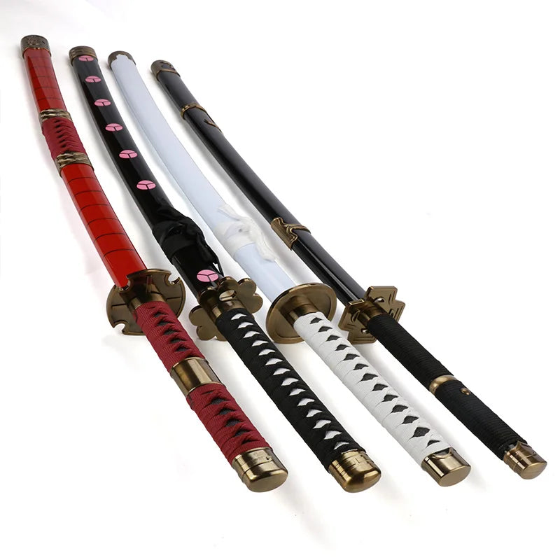 US Warehouse Stock Anime Swords  Katana Not Sharp Equipped with Sword Holder