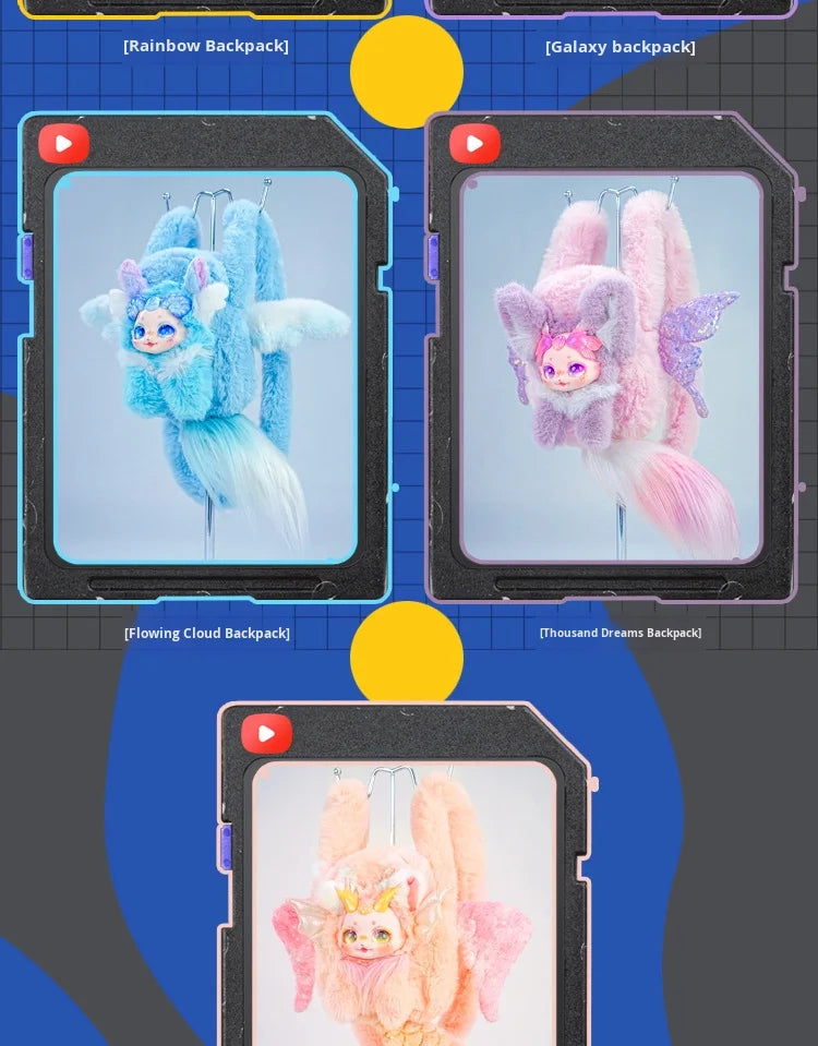 Wholesale  Genuine DUMIA Mori Star Manga Plush Backpack Cute Lolita Shoulder Bag Blind Box Mystery Box Plush Toys