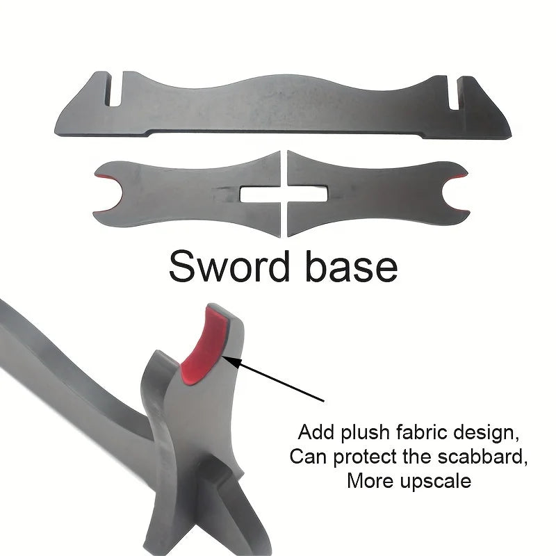 US Warehouse Stock Anime Swords  Katana Not Sharp Equipped with Sword Holder