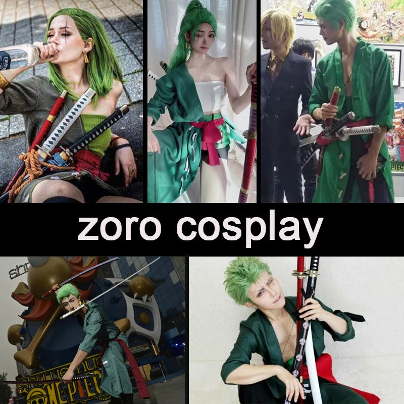 Roronoa Zoro Swords 104cm Handmade Katana Japanese Anime Cosplay Sword Shusui Enma Kitetsu Free Sword Holder and Belt